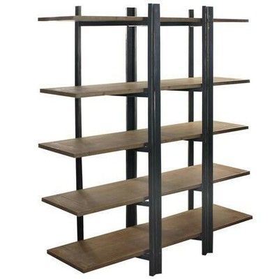 ESTANTERIA BIBLIOTECA MADERA 160X140X44 CM.