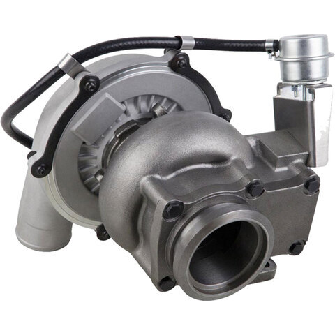 Turbo for 02 International Navistar DT466 Engine OE Garrett 466743-0029 - Picture 2 of 8