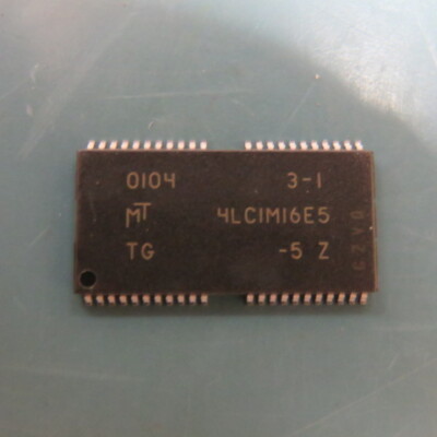 MICRON-TECH  MT4LC1M16E5TG-5 Qty of 15 per Lot IC,DRAM,EDO,1MX16,CMOS,TSOP,50PIN
