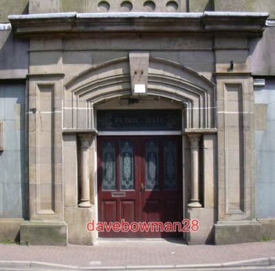 PHOTO  HASLINGDEN PUBLIC HALL SCENE OF MANY FUNCTIONS OVER THE LAST 150 YEARS. N