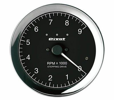 PIVOT CHRONOSTEP 80MM TACHO WHITE FOR TOYOTA ALPHARD VELLFIRE HYBRID ATH10W CSG