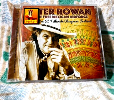 PETER ROWAN and FREE MEXICAN AIRFORE LIVE AT TELLURIDE CD *SEALED*
