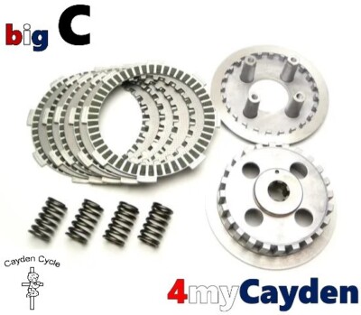 Honda XL100 XR100 CRF100 clutch Cayden Cycle big C HD 5-disc clutch kit
