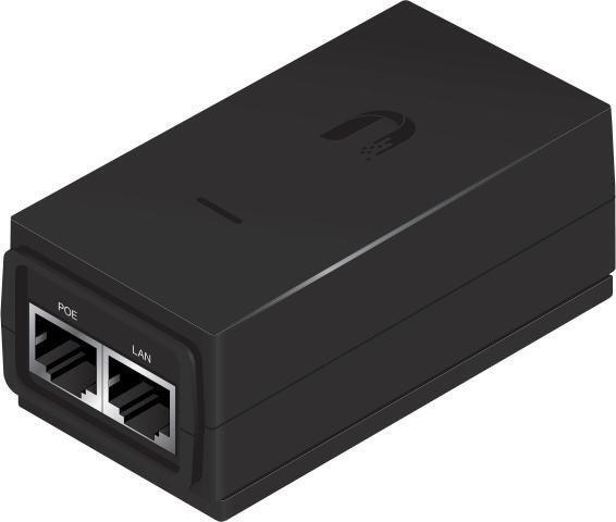 Ubiquiti POE-24-12W-G, PoE-Injektor schwarz