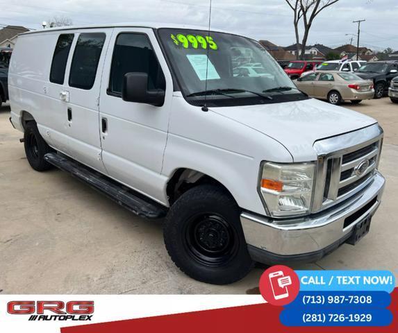 White Ford E250 Cargo with 150000 Miles available now!