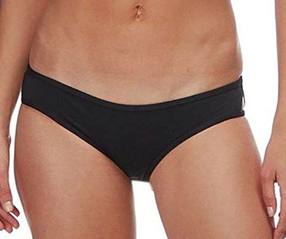 LSpace Women's 176448 Rachel Bikini Bottoms Swimwear Black Size L