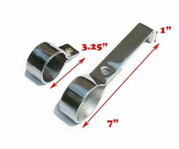 Fits Royal Enfield 500cc Trials Scrambler High Pipe Exhaust System 