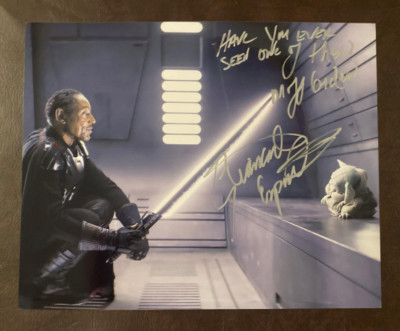 Giancarlo Esposito Signed 8x10 Autograph - Star Wars The Mandalorian Moff Gideon