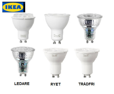 Ledare led 400lm sale ikea