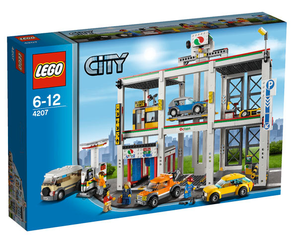 Lego Town Octan City Garage Car Truck Set 4207