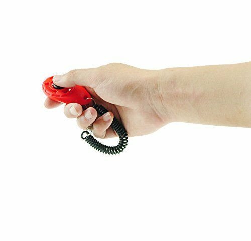 Dog Training Clicker with Wrist Strap Button Presses Easily Pet Supplies 4 Pack