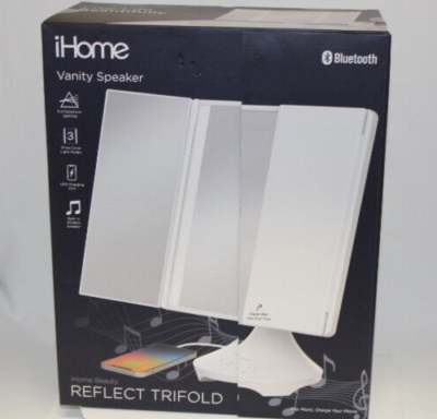 Ihome trifold sale bluetooth vanity mirror