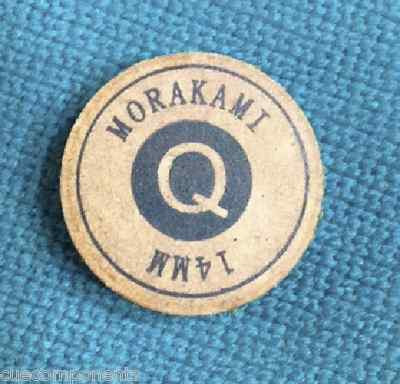 1 Genuine HARD Morakami Cue Tip (BROWN) - Great Tips & FREE SHIPPING!