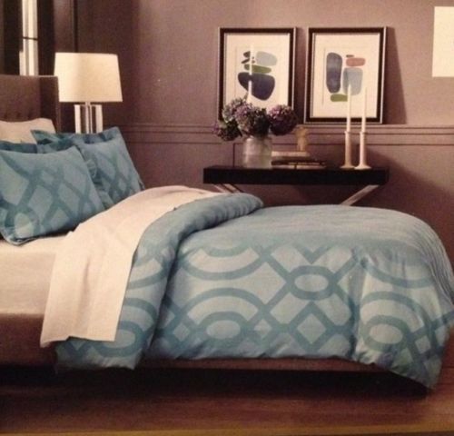 Пододеяльники и комплекты постельного белья из хлопковой смеси с геометрическим рисунком