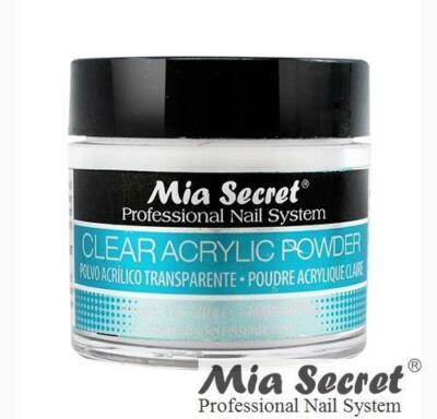Mia Secret Acrylic Nail Powder Professional Nail System Size: 1 oz - Clear