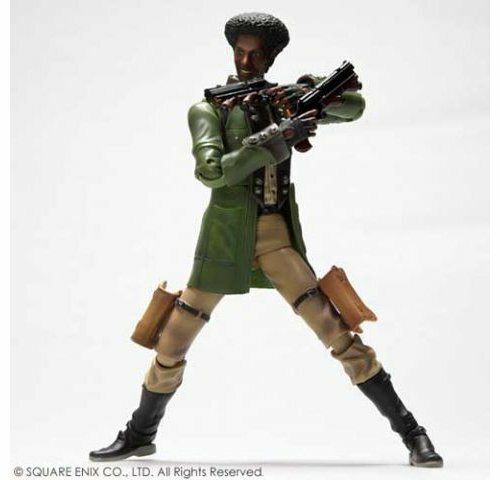 Square Enix Final Fantasy XIII: Play Arts Kai: Sazh Katzroy Action Figure MIB