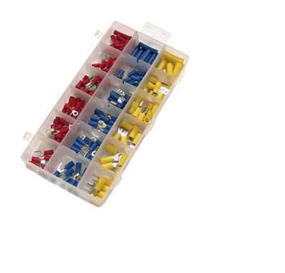 BikeIt Electrical Termainal Assortment Kit (180 Piece)