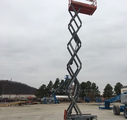 2012 SkyJack SJIII 4632 Electric Slab Scissor Lift up 32 feet jlg genie Tulsa