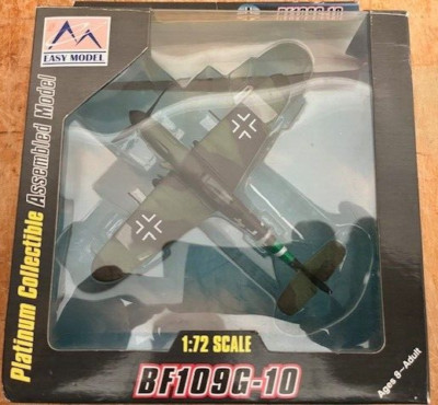 Easy Model 1:72 Assembled Bf 109G-10 I/JG51 1945