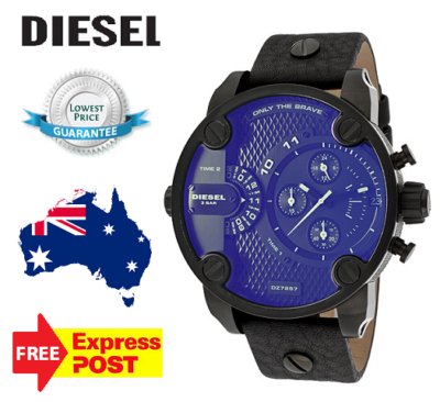 NEW DIESEL LITTLE DADDY DZ7257 BLACK IRIDESCENT