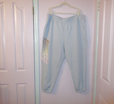 Fabletics REINA Graphic FLEECE Sweatpants Size 3X POCKETS Jogger HIGH RISE Soft