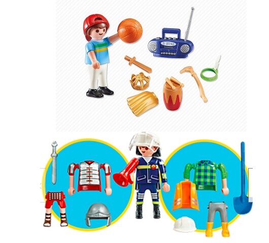 プレイモービル　6866 Playmobil 6466 6566 Boys Multi-Play Set Drum King Fireman