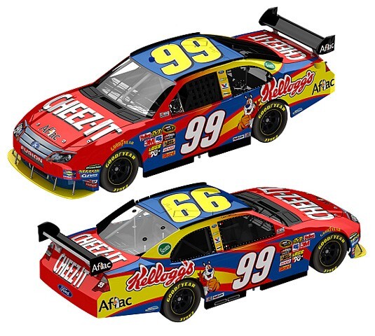 チャーチ　Edward VHTF 2010 Carl Edwards 2010 Cheez-It Kellogg's 1/64th