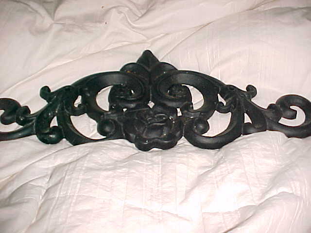 Vintage Wrought Cast Iron Architectural Garden, Yard, Wall ,Vent Cover, Grill