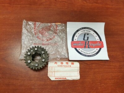 NOS Honda CA72 CA77 GEAR 3RD MAINSHAFT 27T 23451-250-020 H75 | eBay