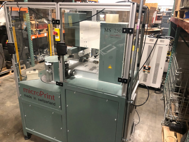 Micro Print MSS350-MS250 2 Station Pad Printer (#10965)