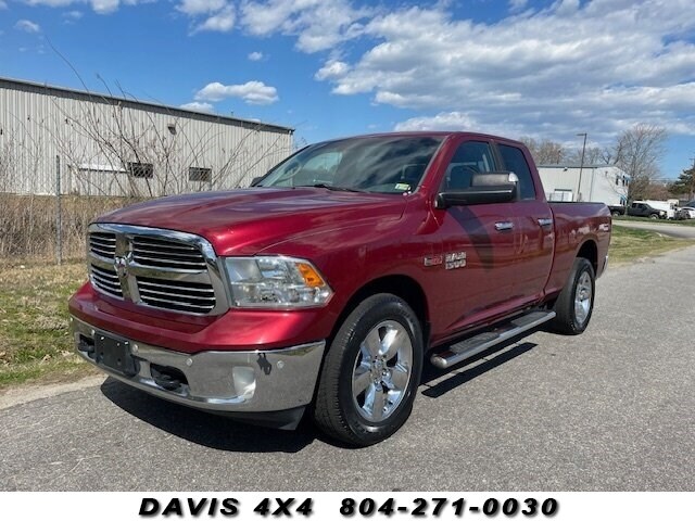 2014 RAM 1500 Eco-Diesel Crew Cab 4x4 Pickup 174147 Miles Burgundy  3.0L Biodies