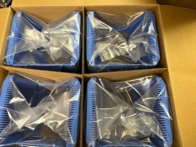 ENTEGRIS  200 mm (8 inch) Wafer Cassette, BLUE,  PA192-80MB-0603. LOT OF 4