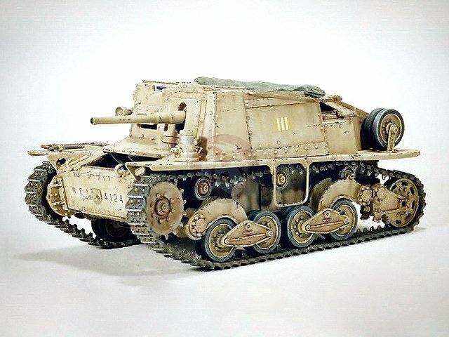 Model Victoria 1/35 Semovente L.40 da 47/32 L6/40 Italian