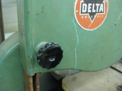 THREADED KNOBS for the WHEEL COVERS on VINTAGE DELTA 14'' BAND SAWS