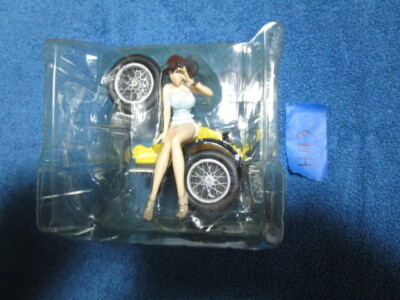 Anime Lot FUJIKO MINE W/ CAR OPTION PARTS Lupin III Family Figure Series the 3rd