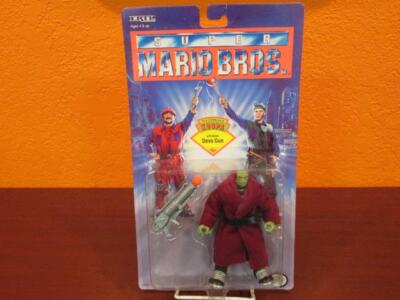 1993 SUPER MARIO BROS. VIDEO GAME ARCADE MOVIE ERROR CARD GOOMBA FIGURE MOC ERTL