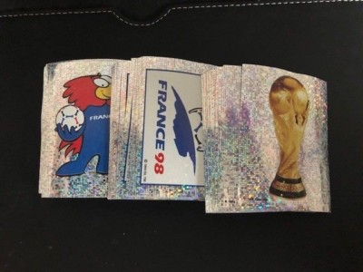 Panini WM 98 France 1998 WORLD CUP Stickers BADGES ORIGINAL SET RARE EMBLEMS ALL