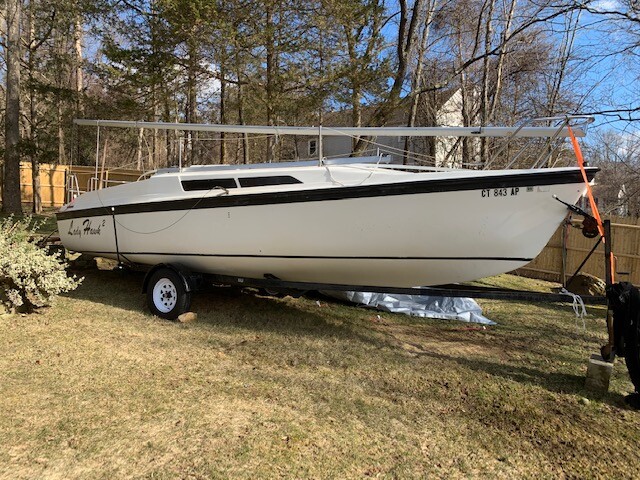 1993 MacGregor M25 24'11" Sailboat & Trailer - NEW YORK