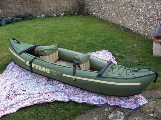 sevylor ranger krc79 inflatable kayak / canoe in