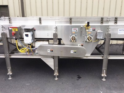 Arrowhead 6’ x 20’ Bi-Directional Accumulation Table, Stainless Steel