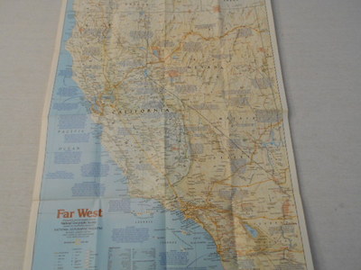 1984  MAP OF FAR WEST NATIONAL GEOGRAPHIC (62)