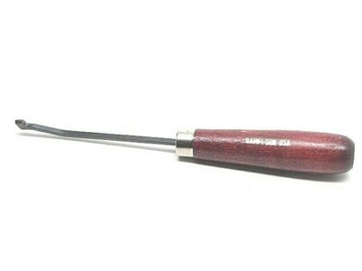 Ramelson Ullman Single Line Carbide Tip Gunsmith Checkering Tool Push USA