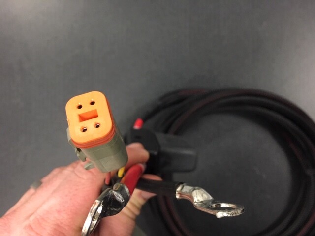 Trimble harness 92905 ZTN92905 power cable cord W/ custom display adaptor screen