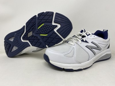 

Мужские кроссовки New Balance 857 V2, белый/темно-синий, ширина 6,5 2E, США, White/navy
