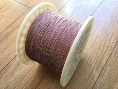 Litz wire 19/39 for Radio coil, Single layer insulation, 200' Made in USA