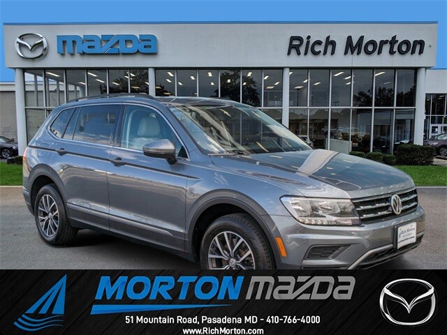 2020 Volkswagen Tiguan 2.0T SE R-Line Black 55865 Miles Platinum Gray Metallic 4