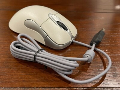 BRAND NEW--Microsoft 5-Buttons USB Intellimouse Optical Scroll Mouse