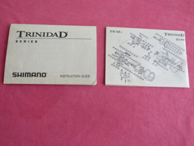 Shimano TRINIDAD SERIES Inst. Guide, Maintainance, Repair, Parts List, Specs.