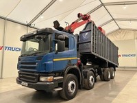 Scania P380 8x4 Tipper Grab Manual