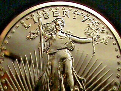 24K~1933~C~$20~Double Eagle Saint Gaudens ~DESIGN on A~1 OZ. copper round .999